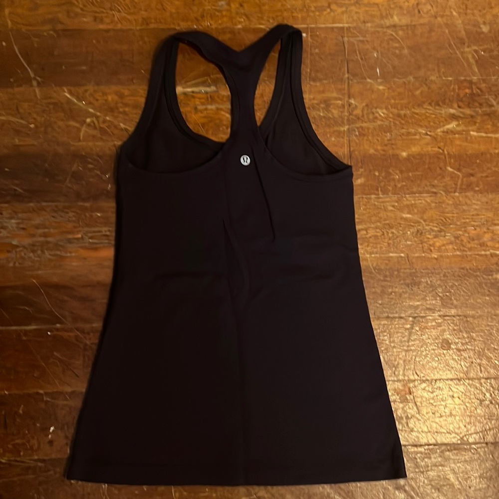 Dark purple Lululemon racerback tank size 8